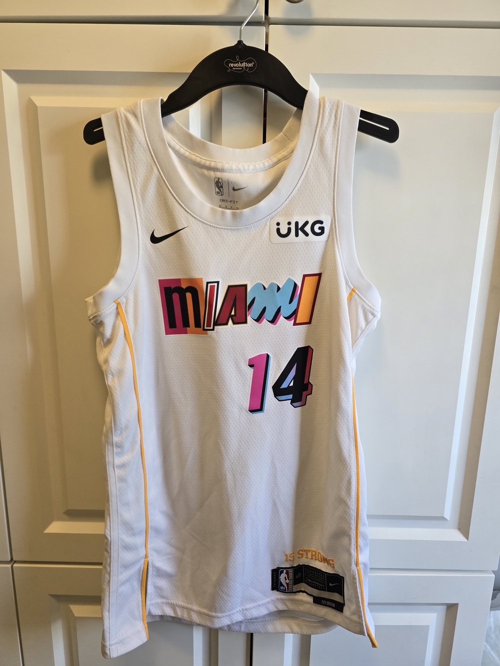 Nike Miami Heat Tyler Herro City Edition Mashup Vol 2 Jersey Size 40 Small NWOT